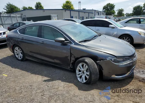 2015 Chrysler 200 Limited from USA, damaged, VIN 1C3CCCAB2FN674415